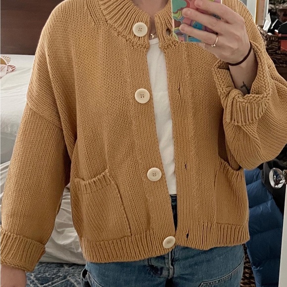 Babaá Cardigan No. 20 in Chicory Root - Picture 8 of 8